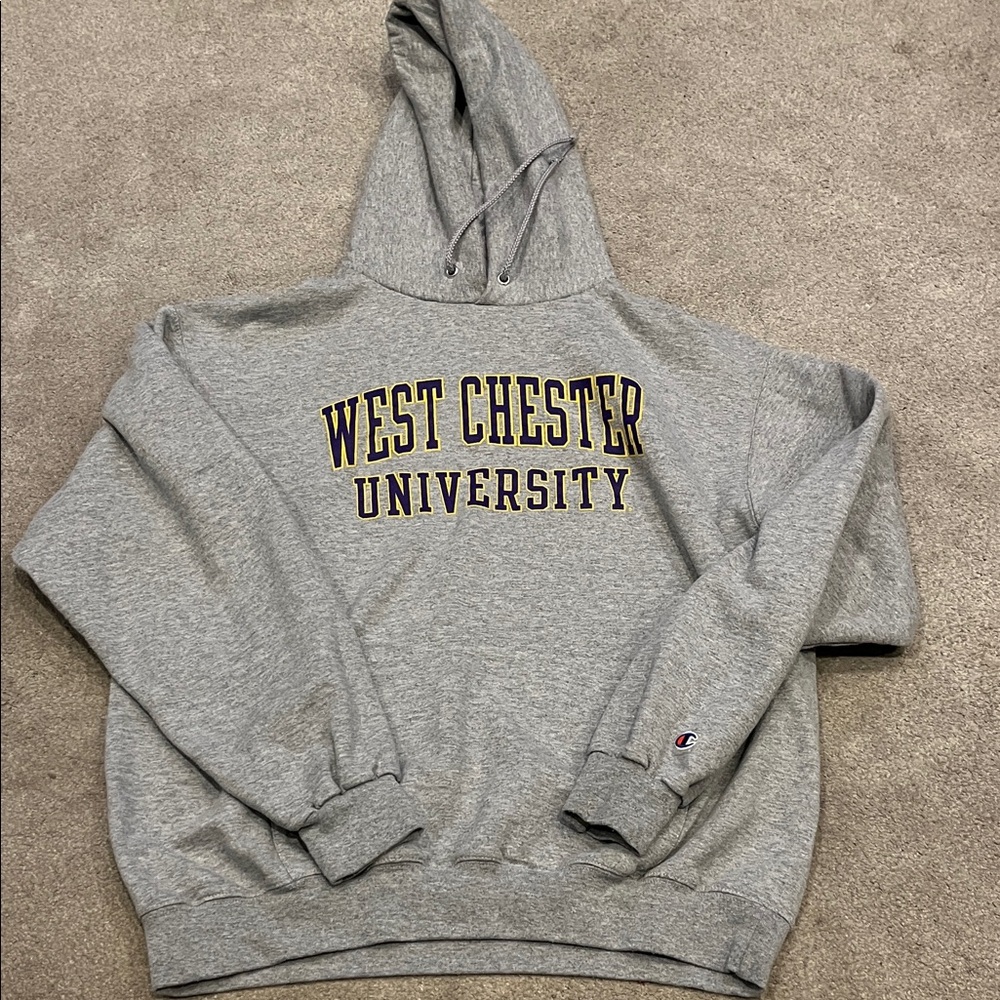 Champion Gray West Chester University Men's Sweater